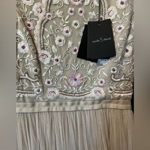 Brand New Needle and thread Prairie Embroided dress